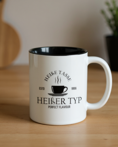heiße Tasse - heißer Typ heiße Tasse - heißer Typ