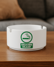 Rauchen erlaubt Aschenbecher Rauchen erlaubt Aschenbecher