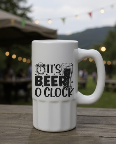 It’s Beer O’Clock Bierkrug It’s Beer O’Clock Bierkrug