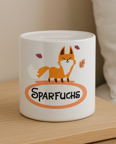 Sparfuchs Spardose für Kinder Sparfuchs Spardose für Kinder