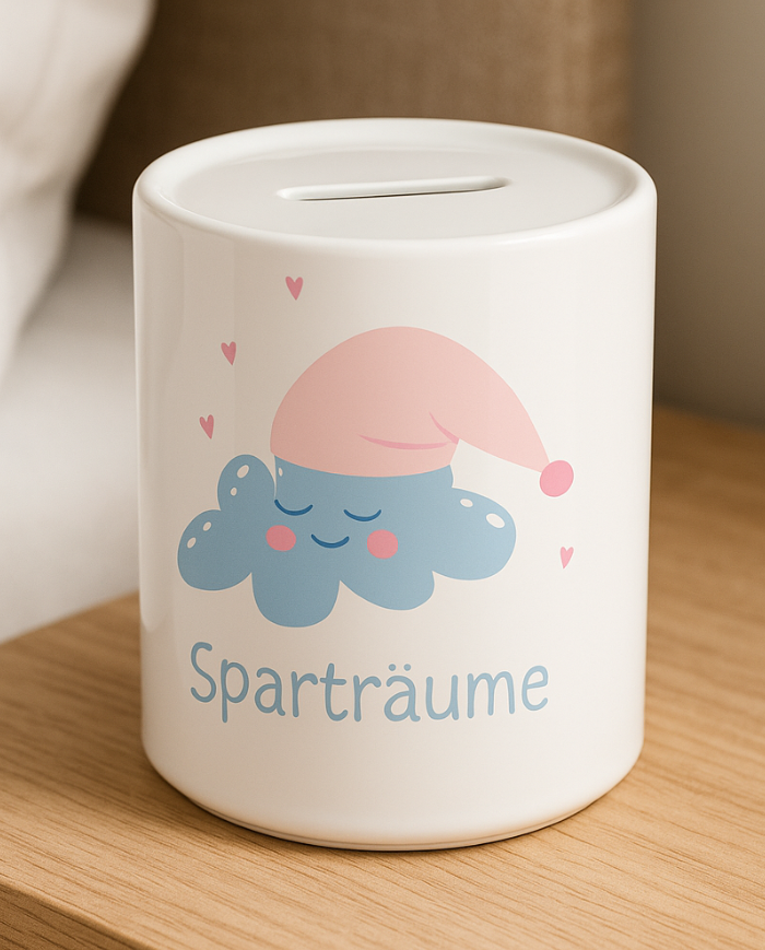 Sparträume Spardose - für klein und Groß Sparträume Spardose - für klein und Groß