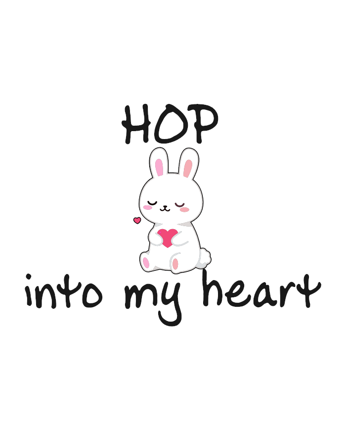 Hop into my Heart Kuscheltier Hase Design Hop into my Heart Kuscheltier Hase Design
