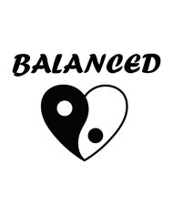 Balanced Yin Yang Kissen Design Balanced Yin Yang Kissen Design