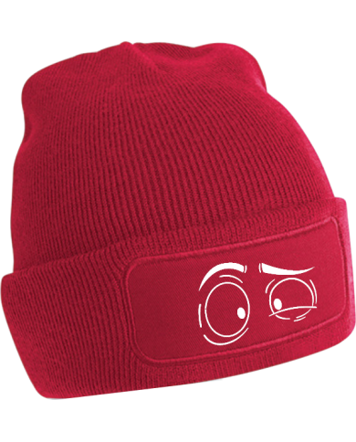 Augen Beanies rot Augen Beanies rot