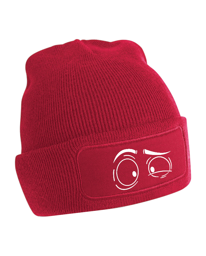 Augen Beanies rot Augen Beanies rot