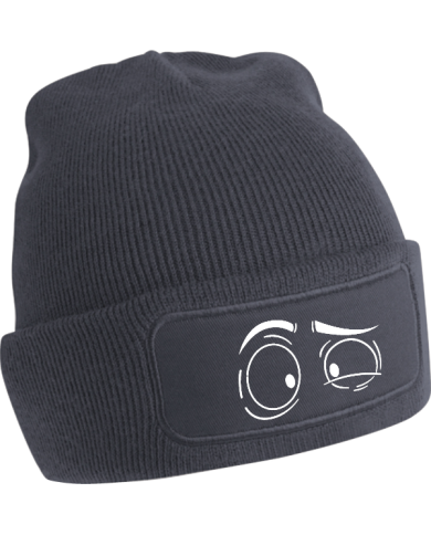 Augen Beanies schwarz Augen Beanies schwarz