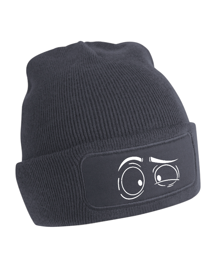 Augen Beanies schwarz Augen Beanies schwarz