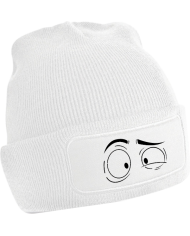 Augen Beanies weiß Augen Beanies weiß