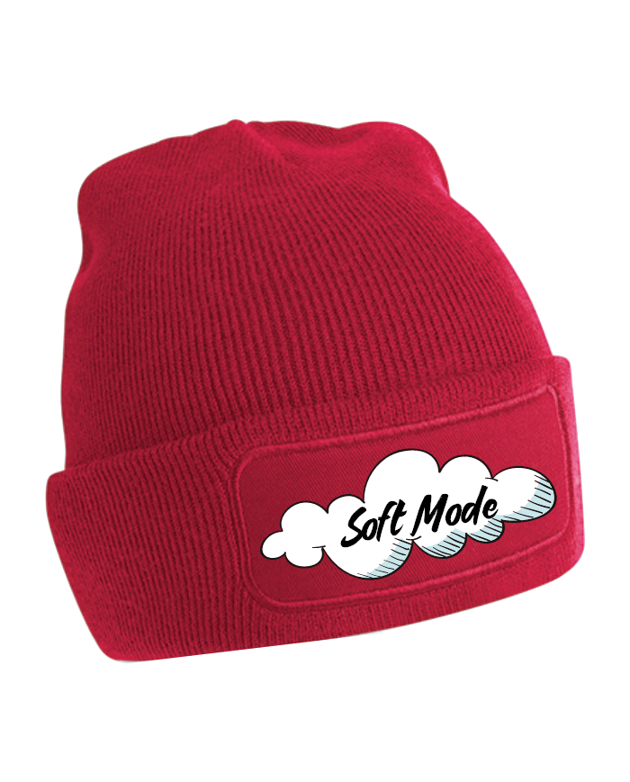 Soft Mode Beanie rot Soft Mode Beanie rot