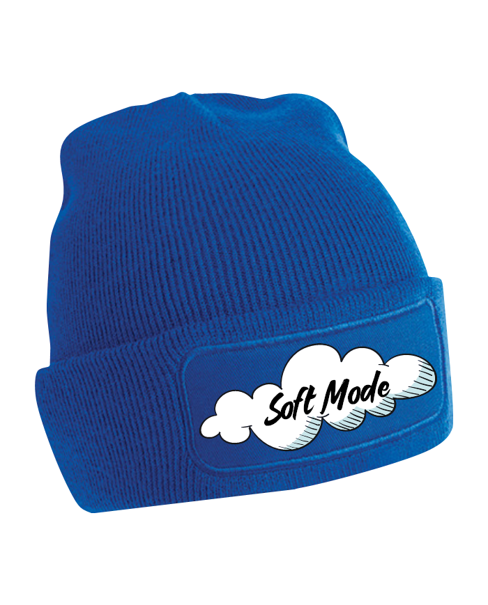 Soft Mode Beanie blau Soft Mode Beanie blau
