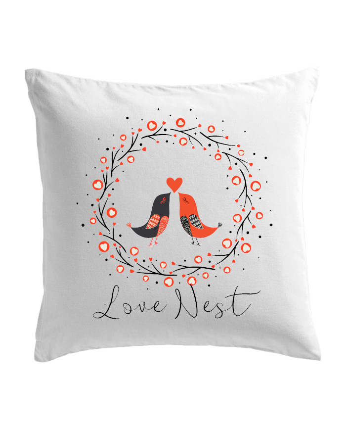 Love Nest Kissen weiß Love Nest Kissen weiß