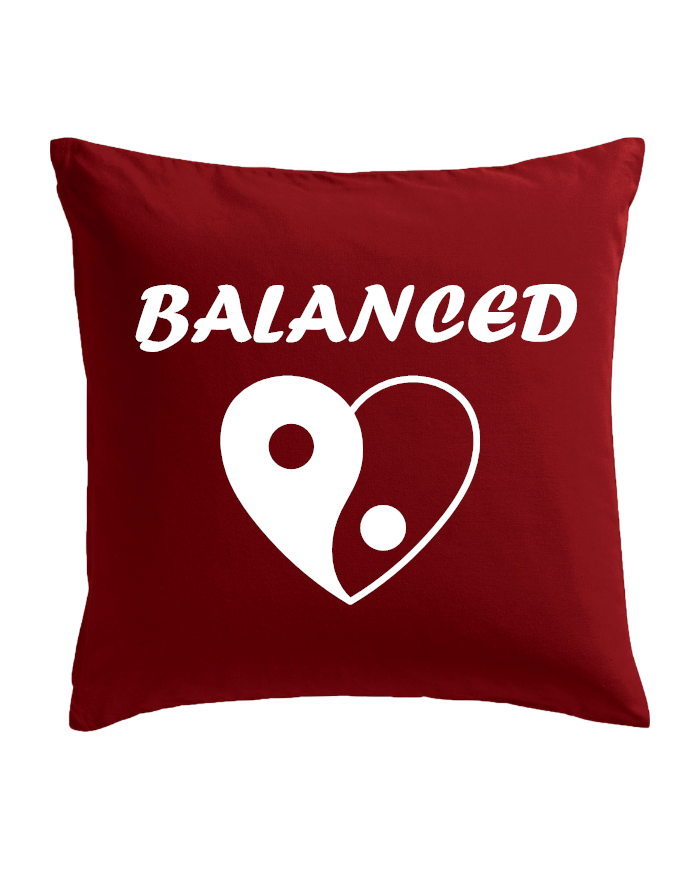 Balanced Kissen rot Balanced Kissen rot