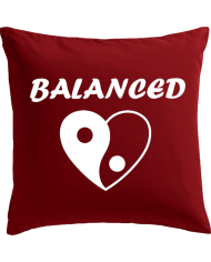 Balanced Kissen rot Balanced Kissen rot