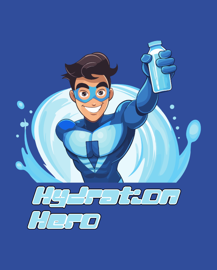 Hydration Hero Trinkflasche Design Hydration Hero Trinkflasche Design