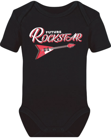 Future Rockstar Babybody schwarz Future Rockstar Babybody schwarz