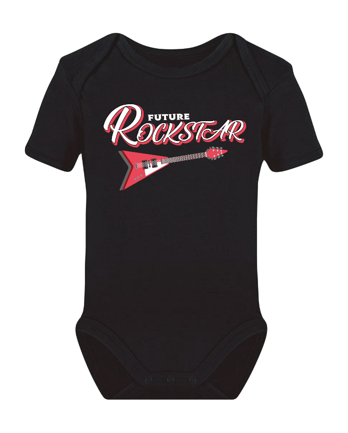 Future Rockstar Babybody schwarz Future Rockstar Babybody schwarz