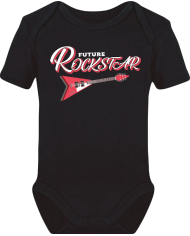Future Rockstar Babybody schwarz Future Rockstar Babybody schwarz