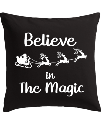 Believe in The Magic Kissen schwarz Believe in The Magic Kissen schwarz