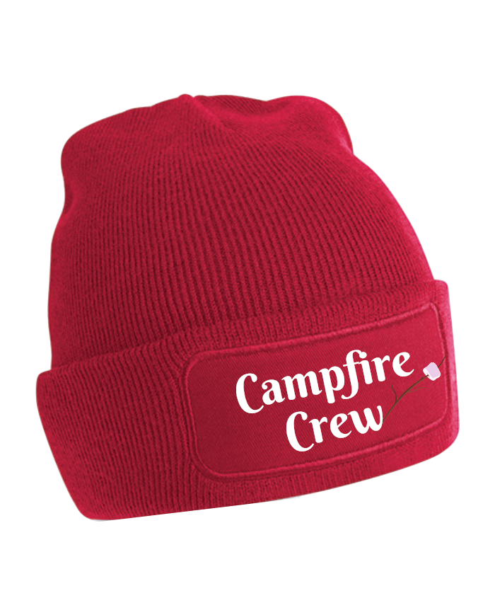 Campfire Crew Beanie rot