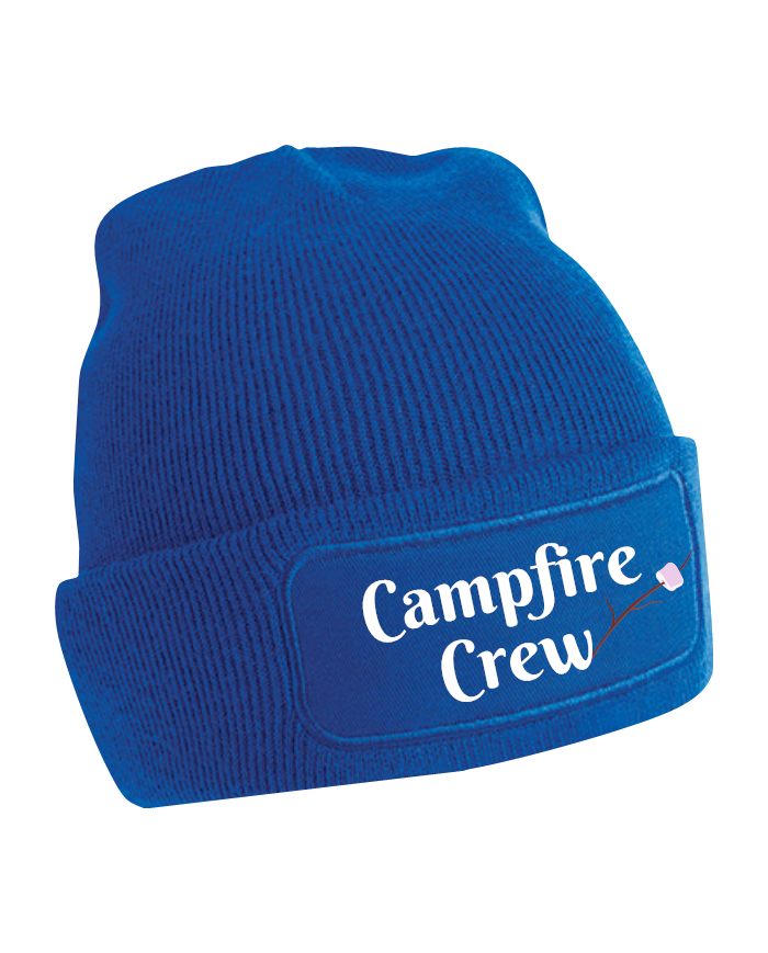 Campfire Crew Beanie blau