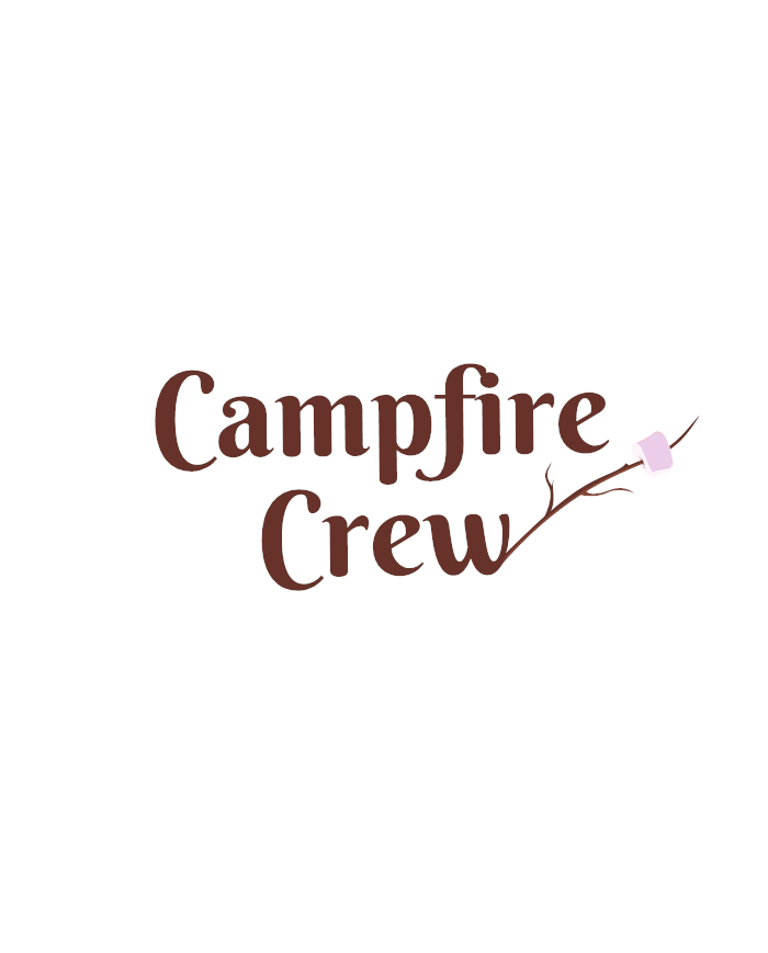 Beanie „Campfire Crew“ Warme Wintermütze mit Patch & Lagerfeuer-Vibes