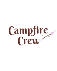 Beanie „Campfire Crew“ Warme Wintermütze mit Patch & Lagerfeuer-Vibes