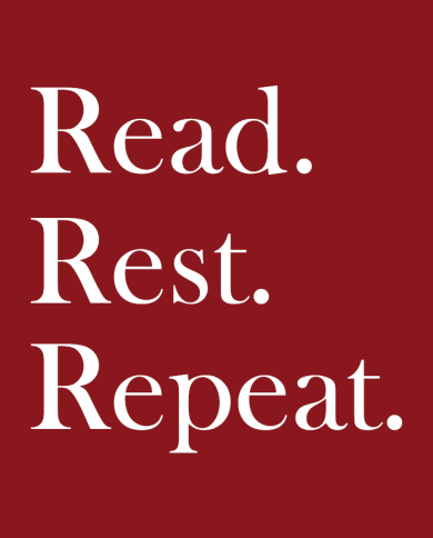 Read Rest Repeat Kissen Design