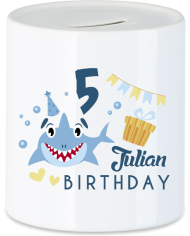 Happy Birthday mit Wunschnamen und Wunschzahl