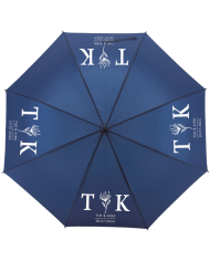 Personalisierter Regenschirm mit Initialen & Datum – Hochwertiger Partnerschirm