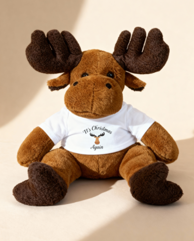 It's Christmas Again Kuscheltier Elch