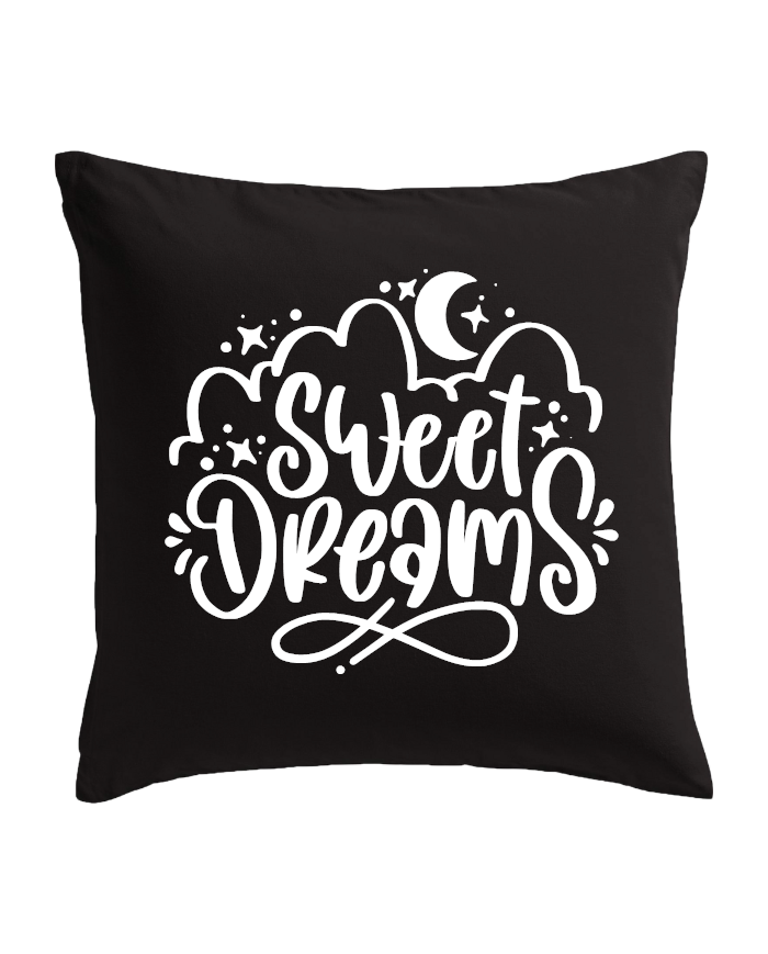 Sweet Dreams Kissenbezug schwarz Sweet Dreams Kissenbezug schwarz