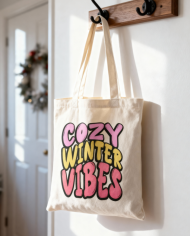 Cozy Winter Vibes Jutebeutel