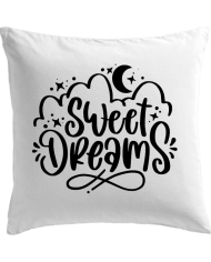 Sweet Dreams Kissenbezug weiß Sweet Dreams Kissenbezug weiß