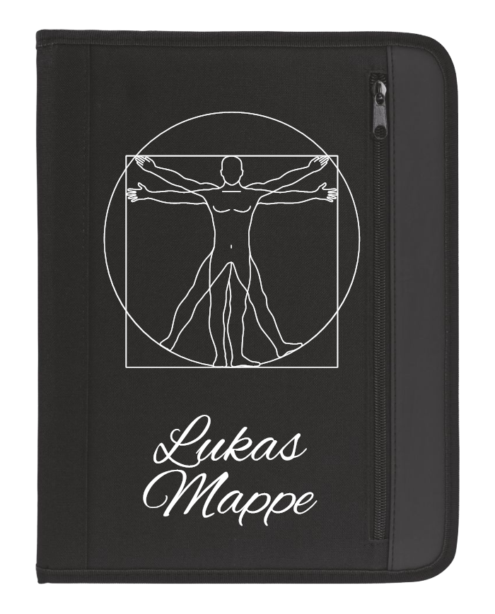 Wunschname Vitruvian Style Mappe
