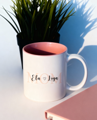 Mom mit Wunschnamen Tasse