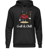 Grill & Chill Hoodie schwarz Grill & Chill Hoodie schwarz