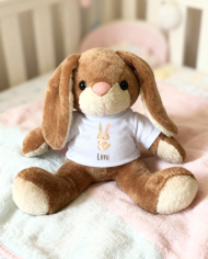 Hasen-Kuscheltier mit Wunschnamen