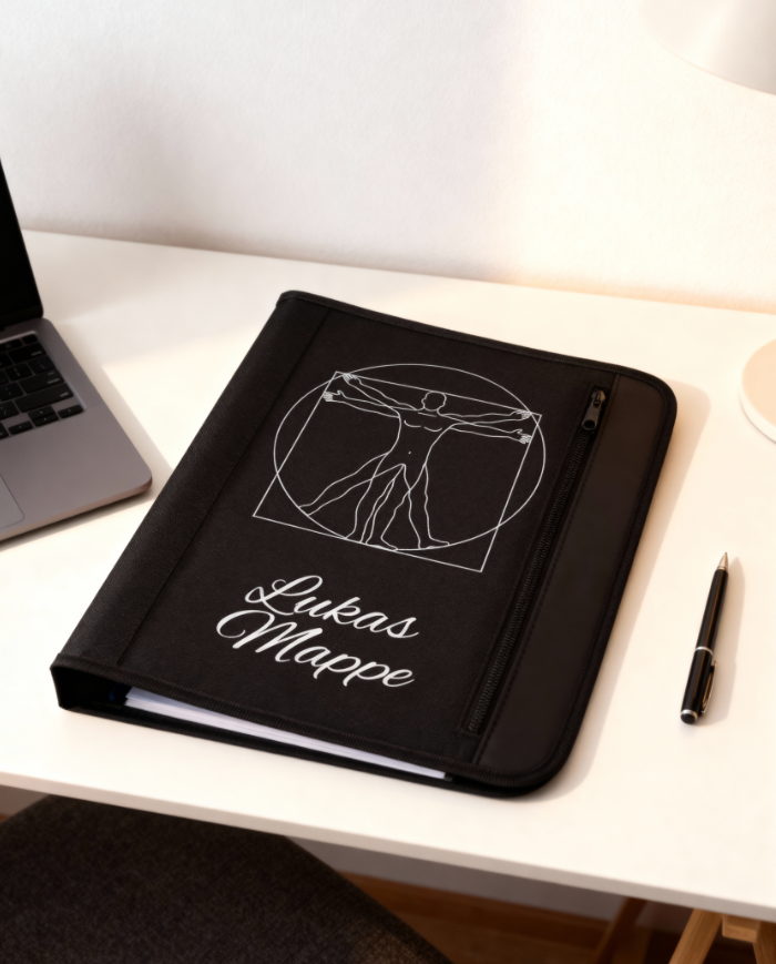 Wunschname Vitruvian Style Mappe