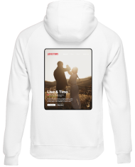 Hoodie „Lovestory Cover“ Personalisiertes Netflix-Poster mit deinem Foto