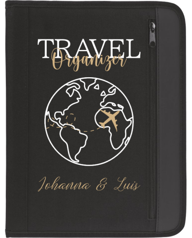 Travel Organizer personalisierte Mappe