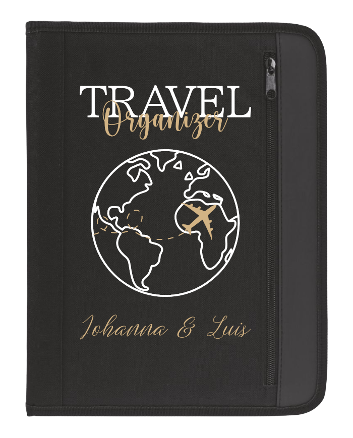 Travel Organizer personalisierte Mappe