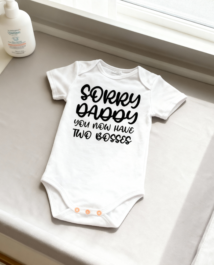 Sorry Daddy You Now Have Two Bosses Babybody