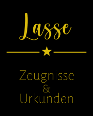 Personalisierte Zeugnisse & Urkunden Dokumentenmappe Design