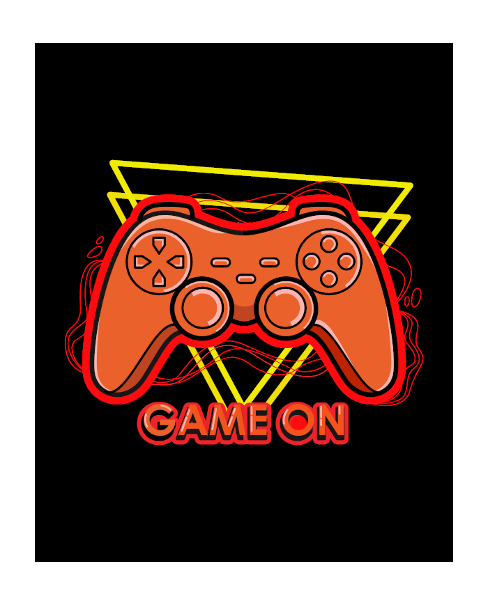 Game On Touchscreen Handschuhe Design