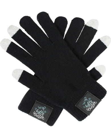 Hello Winter Touchscreen Handschuhe