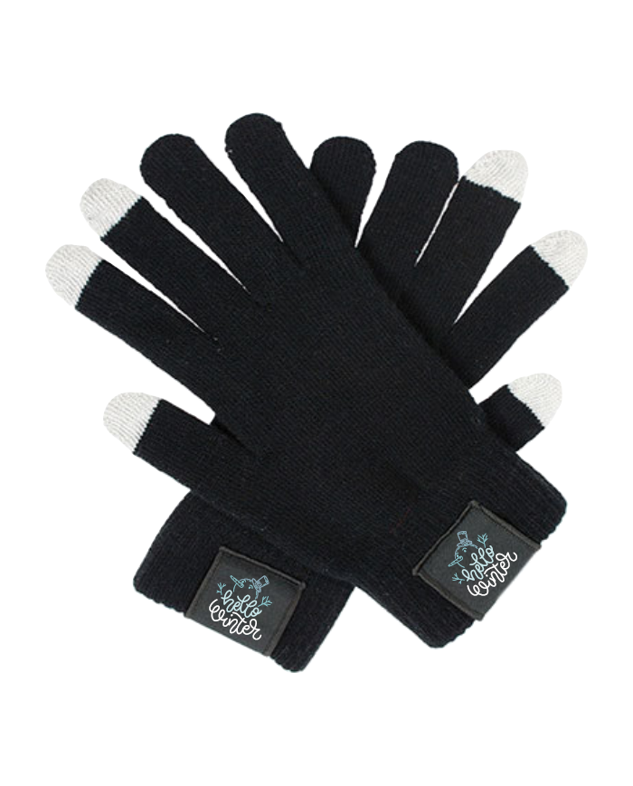 Hello Winter Touchscreen Handschuhe
