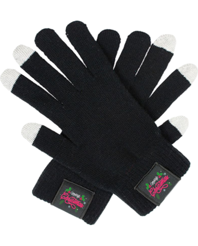 Merry Christmas Touchscreen Handschuhe