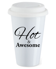 Hot & Awesome Coffee to go Becher Hot & Awesome Coffee to go Becher