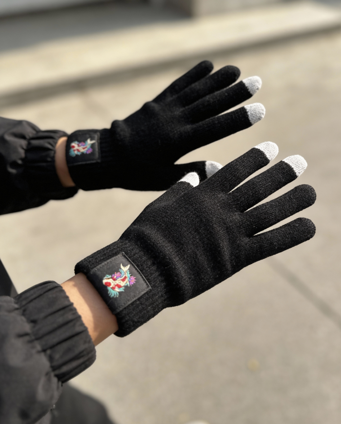Japanischer Koi Touchscreen Handschuhe