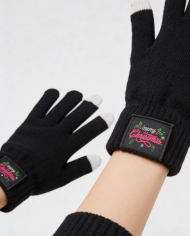 Merry Christmas Touchscreen Handschuhe